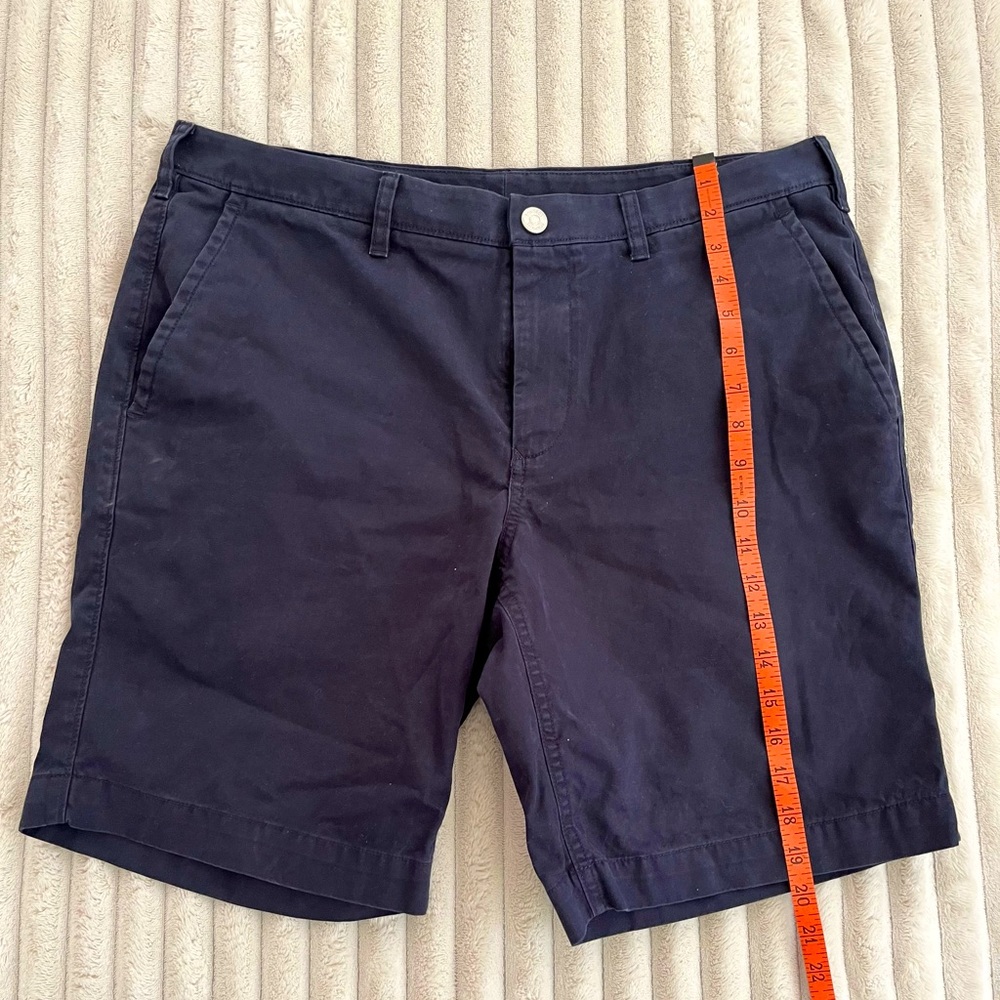 Bonobos Men's Navy Shorts 34”